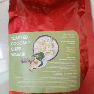 Dừa sấy giòn _ Vị Hành + Wasabi