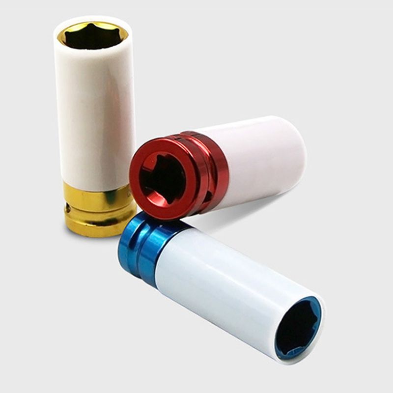 Bộ 3 Đai Ốc Hợp Kim Mỏng 1 / 2 &quot;17mm / 0.67in 19mm / 0.75in 21mm / 0.83in Cho Bánh Xe Hơi