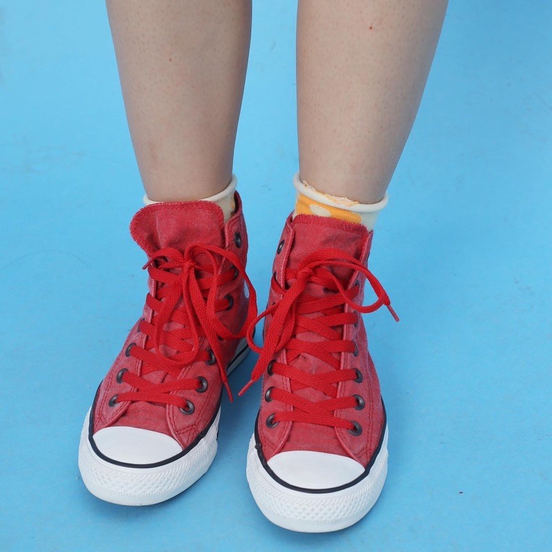 Giày Converse Denim Đỏ Hi Real2hand