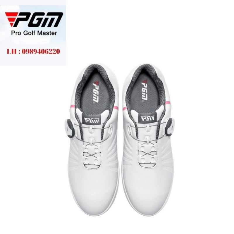 Giày golf PGM XZ179 nữ cao cấp , giày thể thao chống thấm nước , chống trơn trượt , núm xoay tiện lợi -HC GOLF