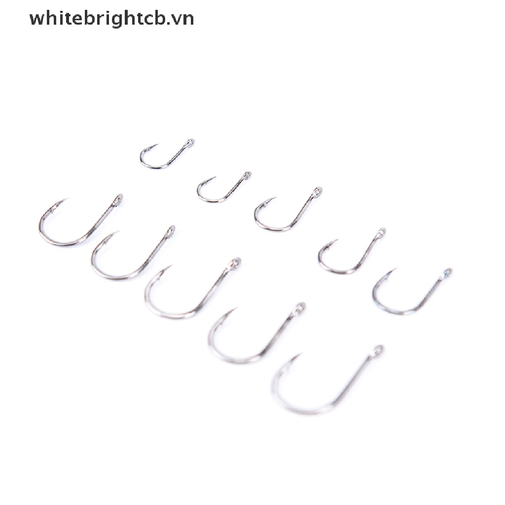 Set 100 Móc Câu Cá Bằng Thép Không Gỉ Chất Lượng