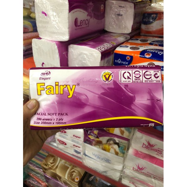 Giấy ăn rút Fairy 280 tờ