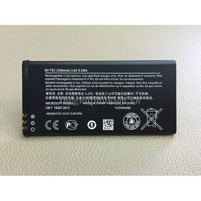 Pin Microsoft BV-T5C cho Microsoft Lumia 640