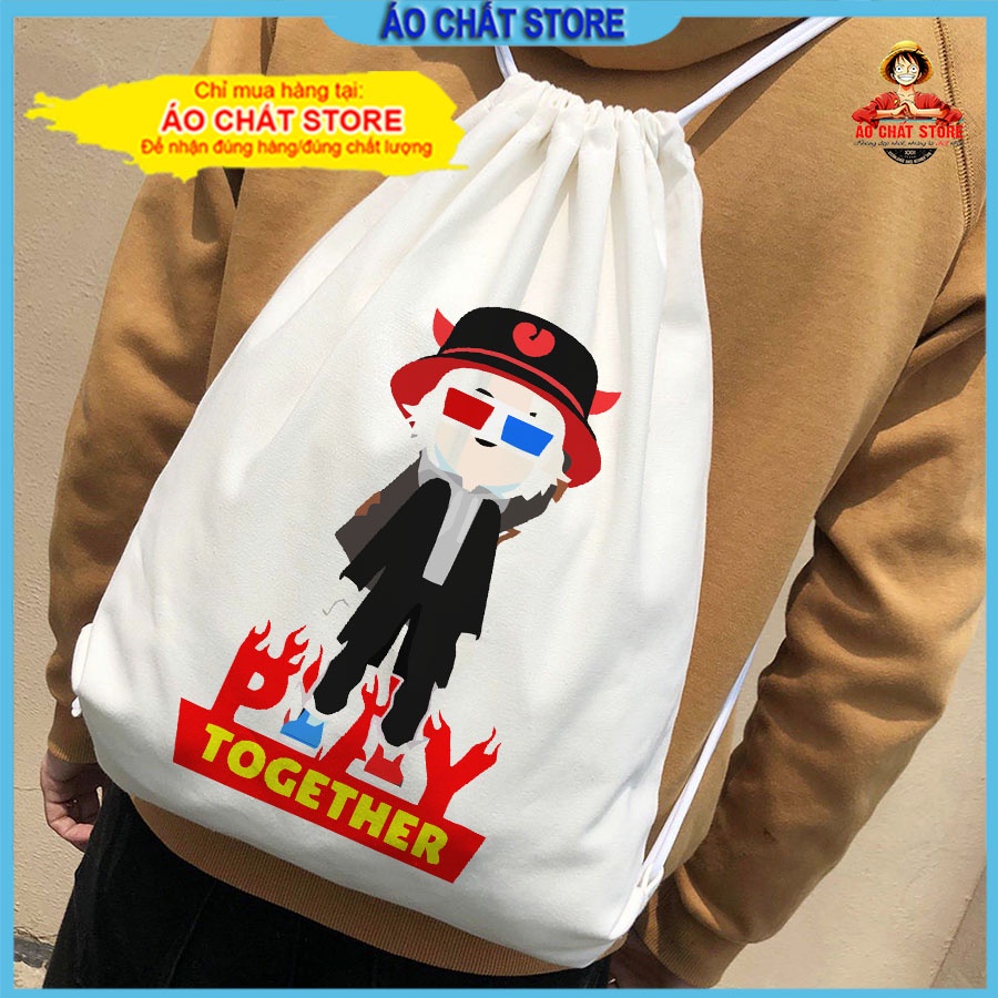 BA LÔ DÂY RÚT PLAY TOGETHER NHIỀU MẪU, CHẤT CANVAS DÀY DẶN GIÁ RẺ BT03 | ÁO CHẤT STORE