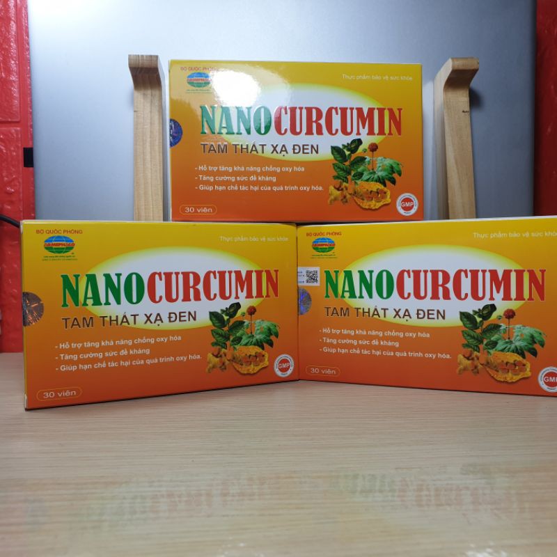 Nano Curcumin Tam Thất Xạ Đen - Bộ Quốc Phòng sản xuất