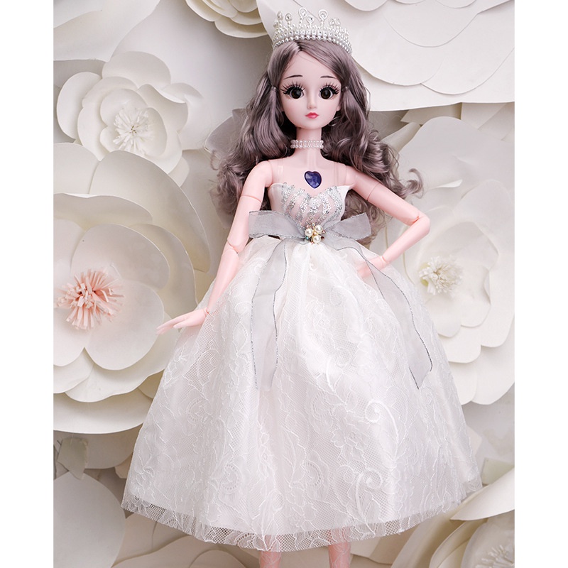 Búp Bê Barbie Cỡ Lớn Cao 60cm BBS Phiên Bản Có Nhạc Tặng Kèm Phụ Kiện - Đồ Chơi Búp Bê Công Chúa Cho Trẻ Em