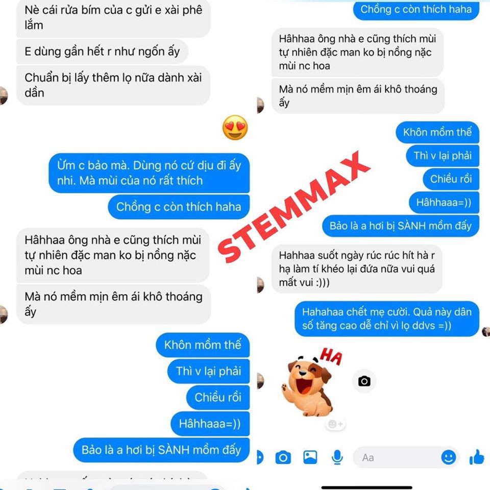 Dung dịch vệ sinh phụ nữ Stemmax, dung dịch vệ sinh pi-cos stemmax peminine cleanser ,  vệ sinh vùng kín thoáng mát