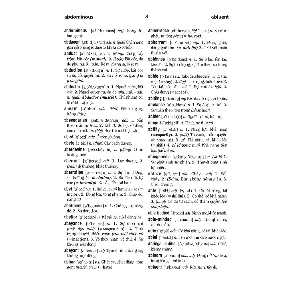 Sách - Từ điển Anh - Việt trên 135.000 từ (bìa cứng) - tái bản 04