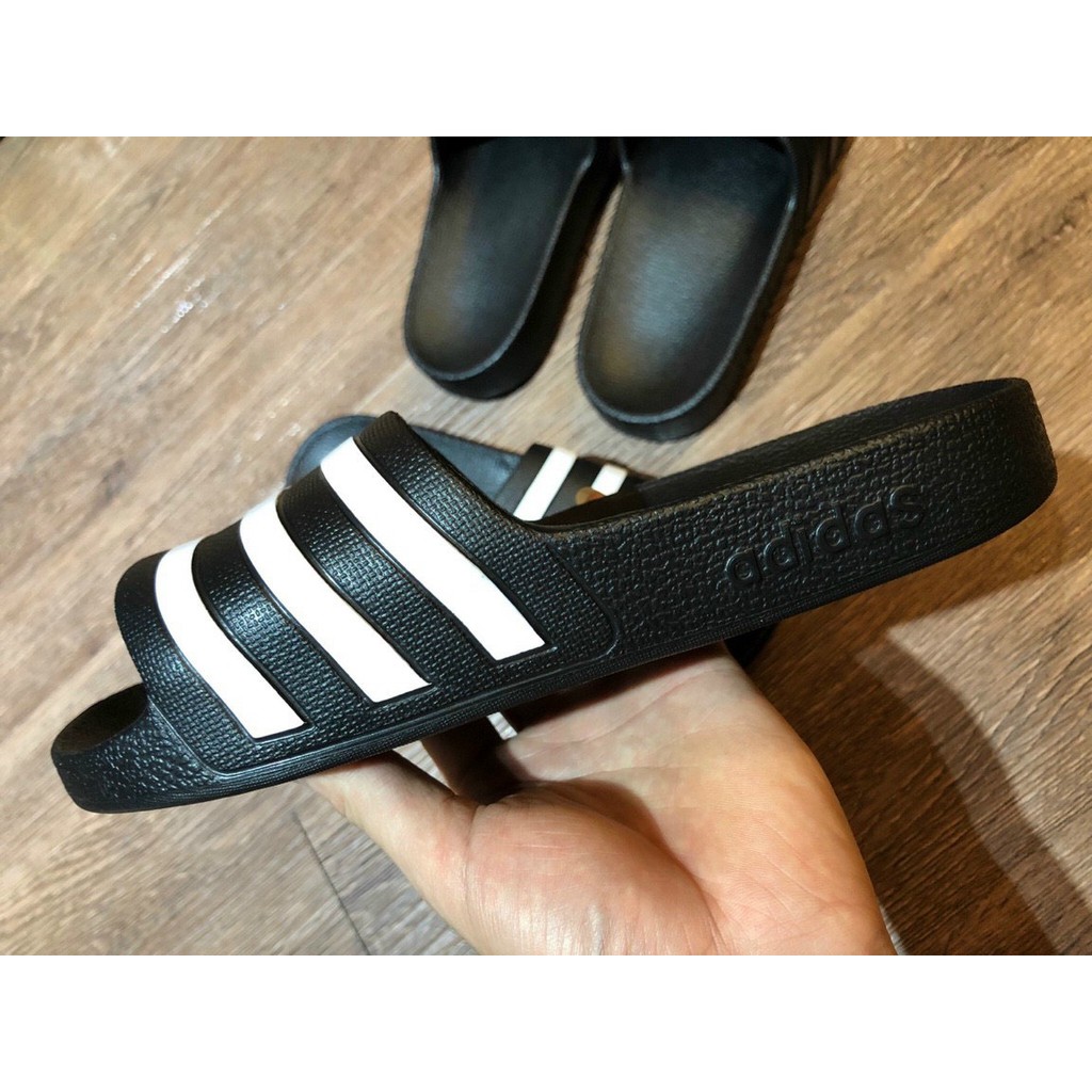 1:1auth Tuồn.fullbox QUAI NGANG F35556  ADILETTE AQUA2021 Form Ôm vừa Thiết kế slip--on Thân dép đúc nguyên khối