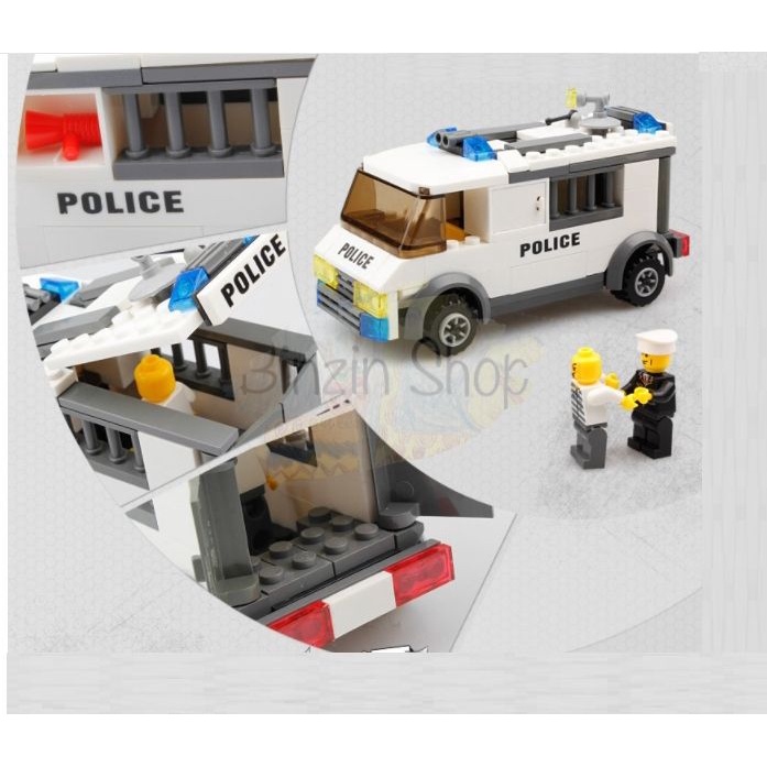 Lego xe cảnh sát 135 chi tiết