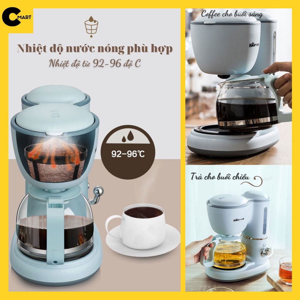 Máy pha cà phê coffee KFJ-A06K1 BEAR chính hãng kèm ảnh thật [CMART.COM.VN]