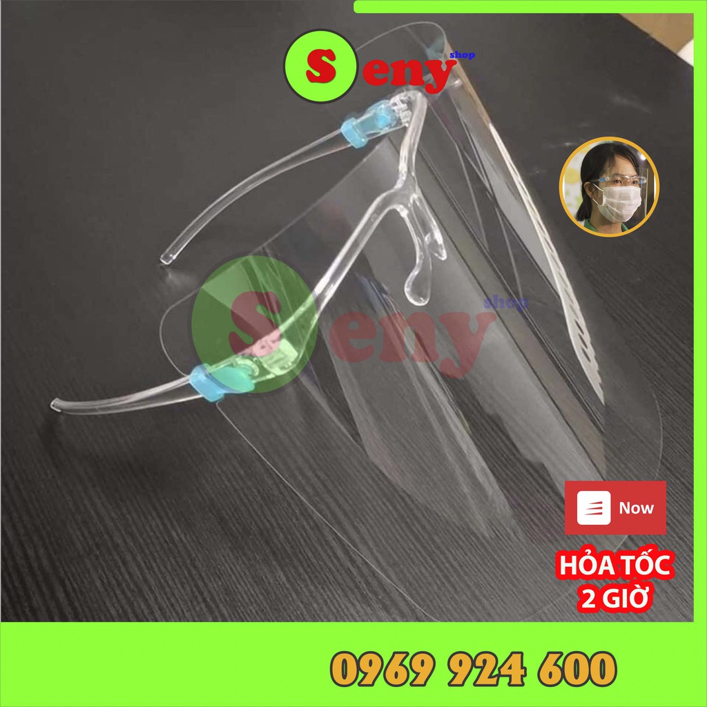 Kính Chống Giọt Bắn,bảo hộ chống dịch, chống bụi Face Shiel