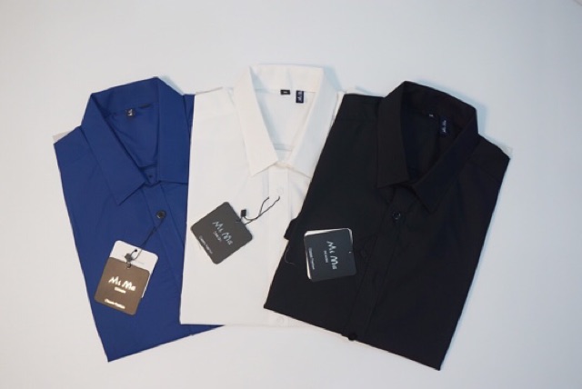  Áo sơ mi lụa hà đông thời trang nam, vải trơn mịn chống nhăn, công nghệ mếch Đức cao cấp | BigBuy360 - bigbuy360.vn