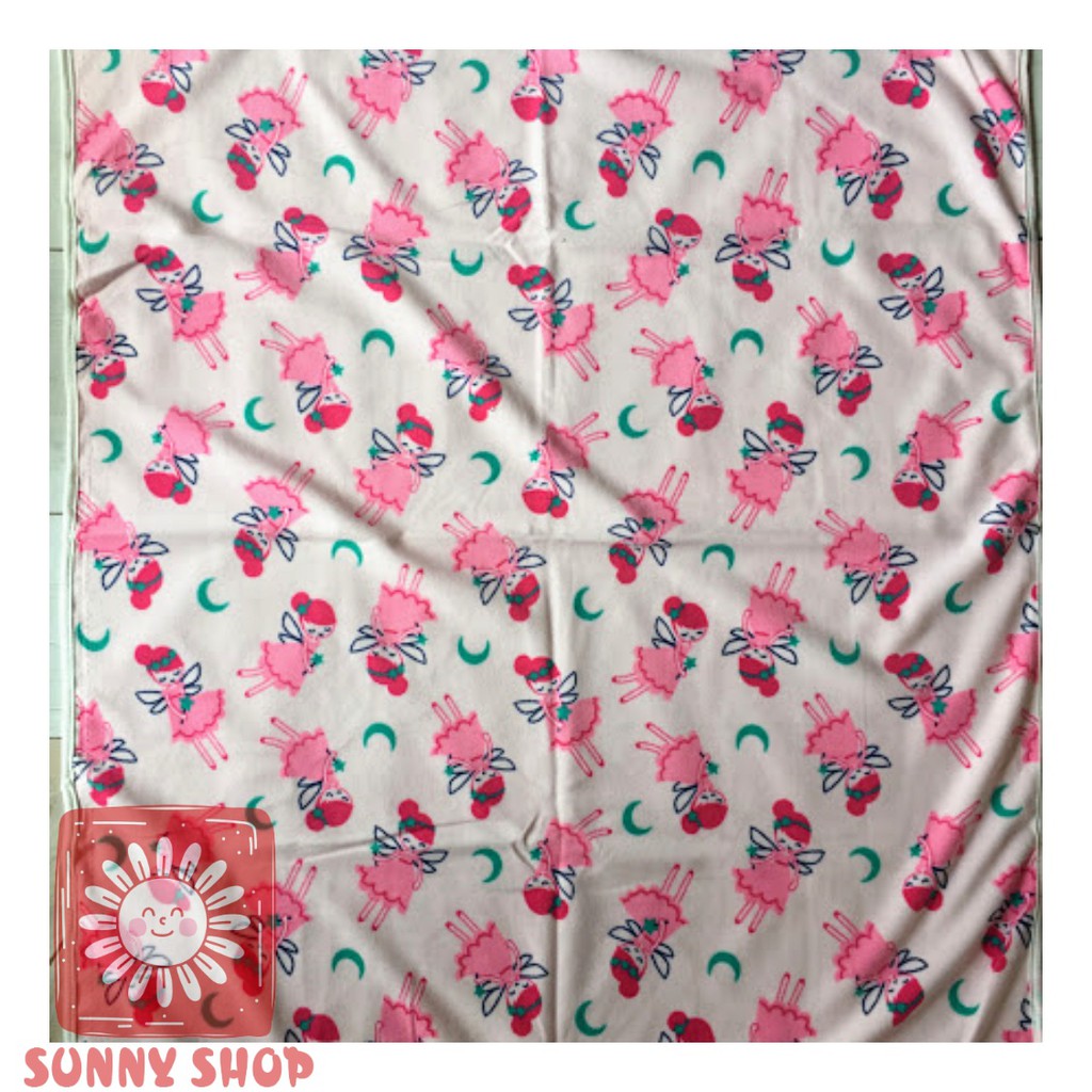 Chăn Nỉ mỏng / Mền Nỉ Mỏng, Siêu Mịn Siêu Nhẹ Cho Bé Sơ Sinh