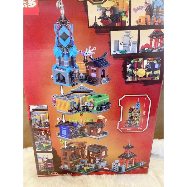 Đồ Chơi Lắp Ráp, Xếp Hình Ninjago Lâu Đài Phép Thuật Của Các Chiến Binh 76062-1661 mảnh