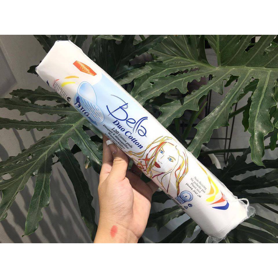 Bông tẩy trang Bella Pháp 120 miếng