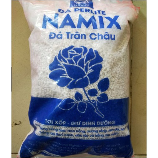 PERLITE NAMIX túi 5dm3 - Đá trân châu dùng để trồng sen đá, xương rồng, cây thủy canh..