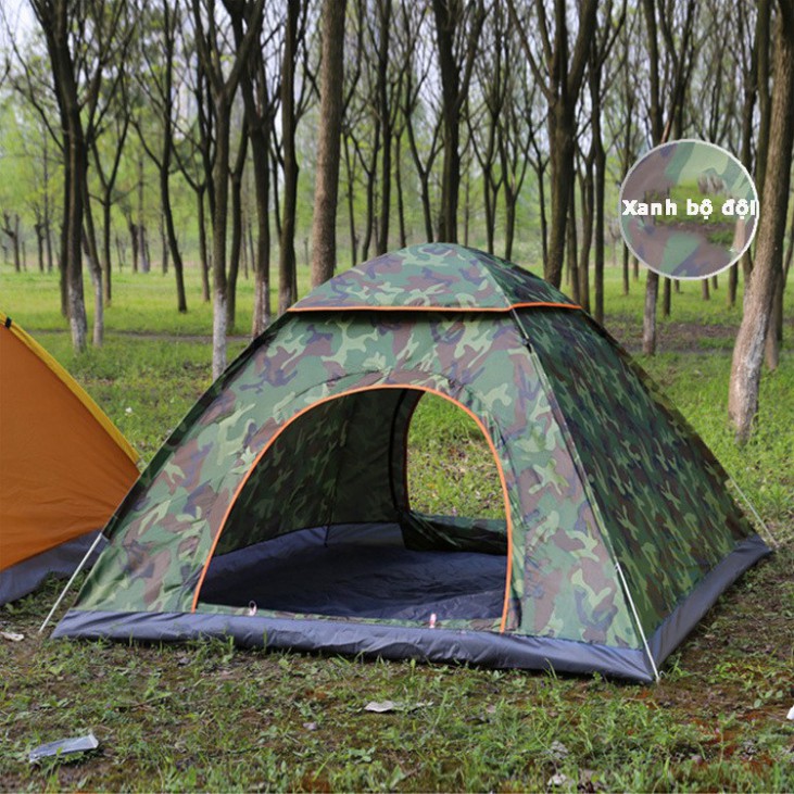 Lều cắm trại tự bung lều dã ngoại cao cấp dành cho 3-5 người (có ảnh thật cuối cùng khách feedback )