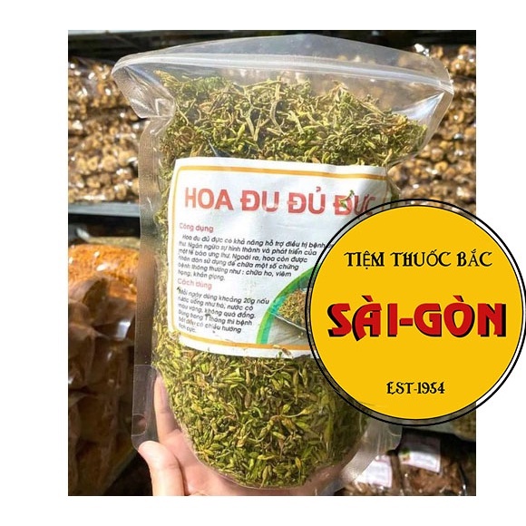 Hoa Đu Đủ Đực 500g (100% hoa khô không lẫn tạp chất,Hàng mới, thơm, Date mới)
