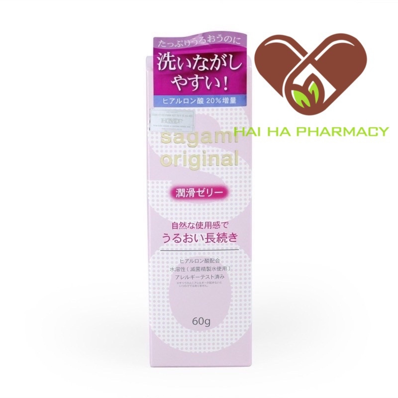 GEL BÔI TRƠN SAGAMI ORIGINAL, gel bôi trơn gốc nước cao cấp