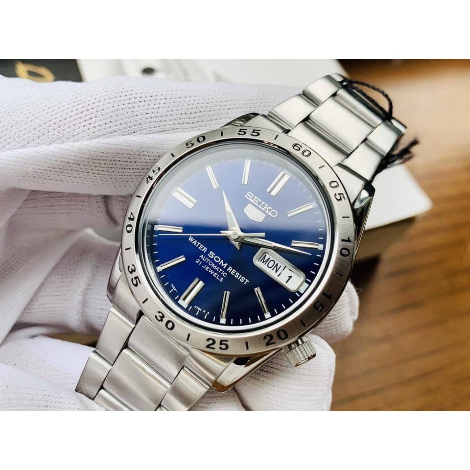 Đồng hồ nam Seiko 5 Automatic SNKD99K1 - Size 38 - Mặt xanh dương