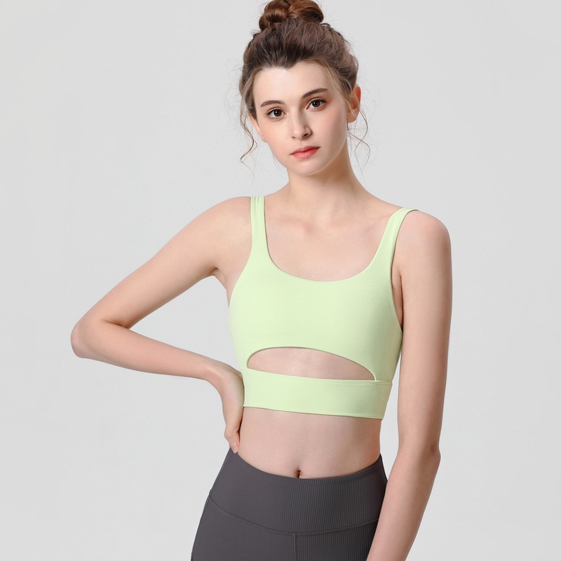 Lululemon    Áo Lót Thể Thao yoga Chống Sốc Khoét Lưng Đẹp Quyến Rũ 9602