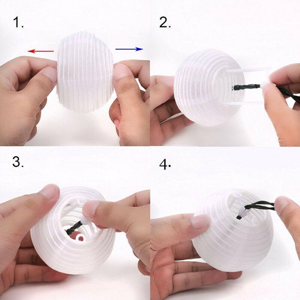 KRNY Dây Đèn Led Trang Trí Nhiều Màu Sử Dụng Năng Lượng Mặt Trời