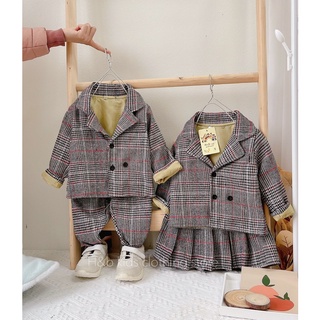 Bộ vest bé trai, bộ đồ bé trai bé gái cực yêu mã v109