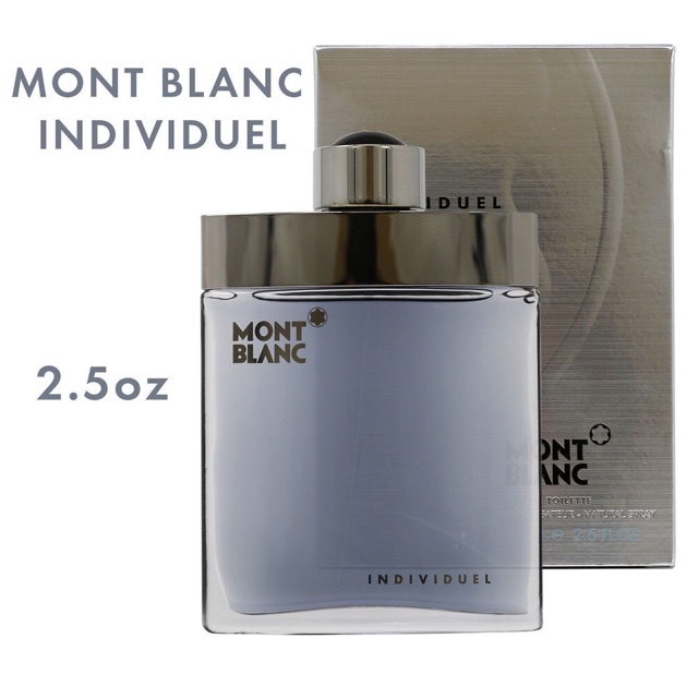 💙🔷Nước Hoa Nam Montblanc Individuel Eau De Toilette 75ml EDT🔷💙