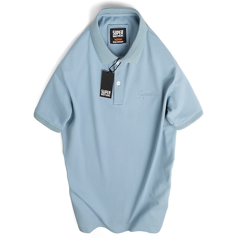 Áo Thun Có Cổ Nam Polo Trơn Hàng Hiệu SUPER BROS Xịn, Đẹp. Vải. Logo Thêu Với Nhiều Màu Áo Nam Tính. Cam Kết Chính Hãng. | BigBuy360 - bigbuy360.vn