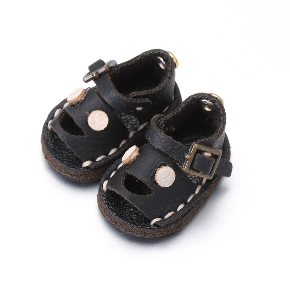 Giày Búp Bê Da Bò 1 / 12BJD Tỉ Lệ 1 / 11 OB11