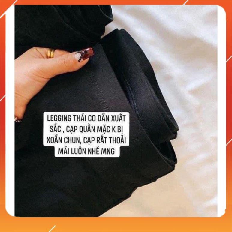 [GIÁ SỐC] Quần Ngố Thái Legging Lửng, Quần Ngố Thái Cạp Chun Siêu Mịn, Mặc Vô Cùng Thỏa Mái