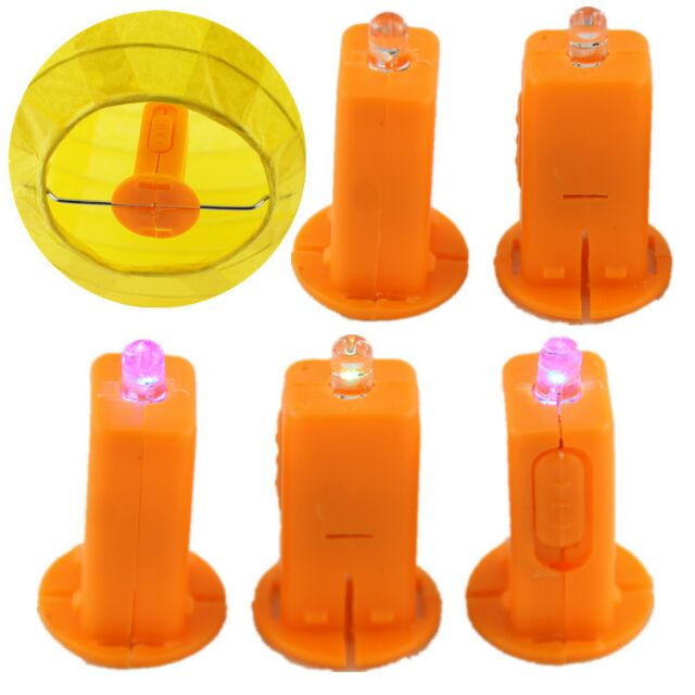 Bộ 10 đèn led gắn đèn lồng giấy