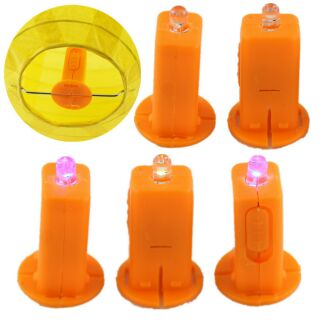 Bộ 10 đèn led gắn vào đèn lồng giấy và làm mô hình handmade