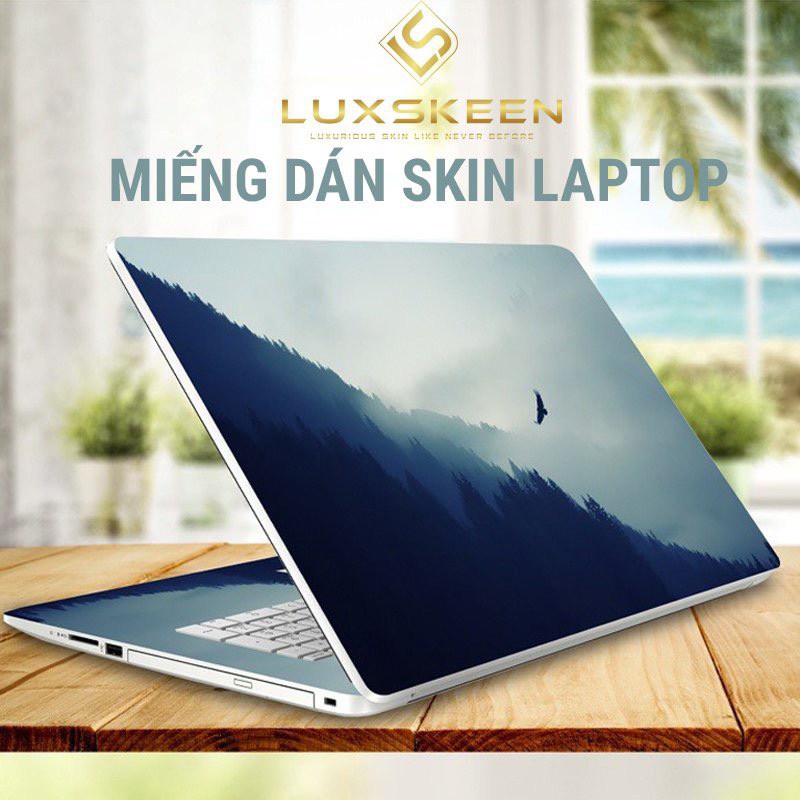 Miếng Dán Skin Laptop - Decal Dán cho Dell, Hp, Asus, Lenovo, Acer, MSI, Surface,Vaio, Macbook 15 6 inch MD 45 LUXSKEEN