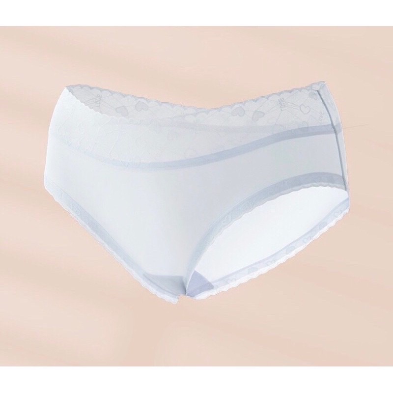 (Được chọn màu) Quần lót lụa lạnh cạp cao kháng khuẩn không lộ viền 9909