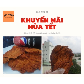 Khô bò - hàng loại 1 - gốc bò vàng củ chi