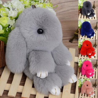 Móc khóa thỏ bông dễ thương