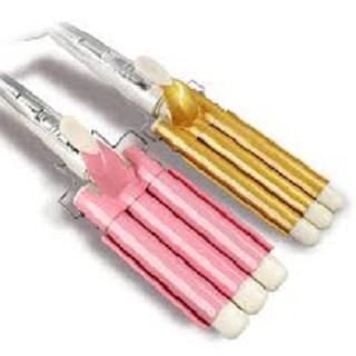 Máy uốn tóc gợn sóng 3 trục . máy tạo kiểu tóc chuyên nghiệp 25cm
