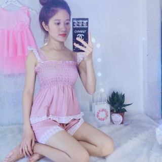 COMBO 20  BỘ PIZAMA KATE THÁI 2 CHO SỈ