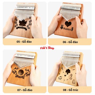 Đàn Kalimba 17 mẫu đàn