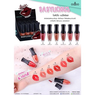 OD560_Son Kem Lì ODBO BABYLICIOUS LOVE Mềm & Mịn Môi MÀU 6