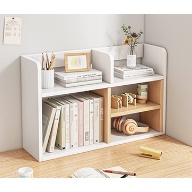 Kệ sách để bàn, kệ để đồ trang trí đa năng bằng gỗ -GK157