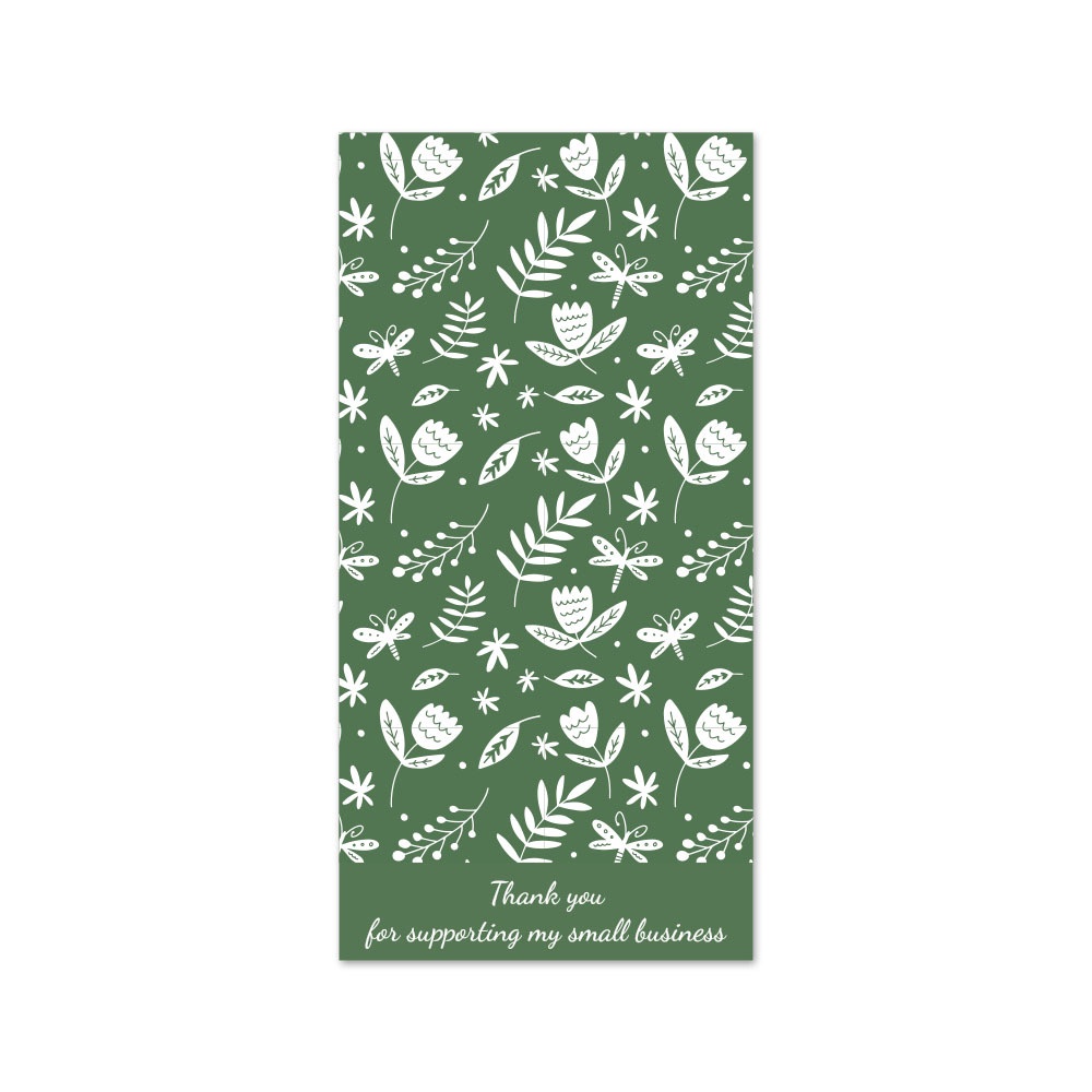 Tem niêm phong, nhãn dán thank you, tem cảm ơn thiết kế kiểu vintage nhiều màu