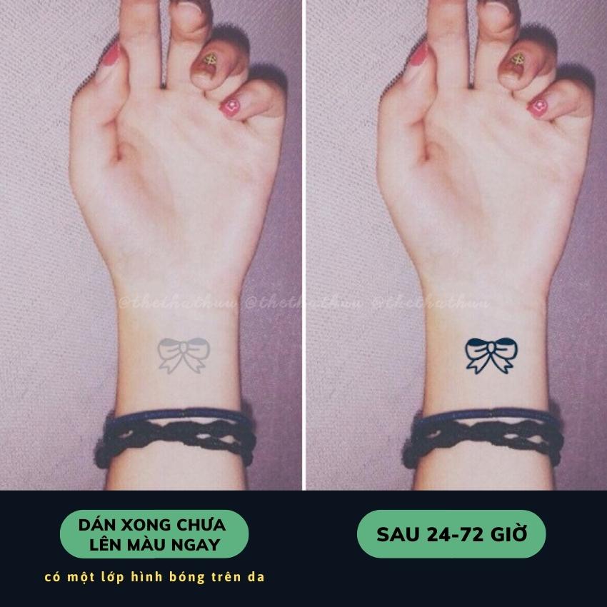 Hình Xăm Tạm Thời Thảo Dược 15 Ngày Không Thấm Nước Mồ Hôi Thethathuu HC024