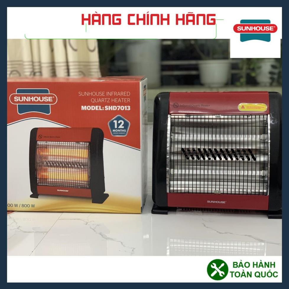 Đèn sưởi 2 bóng Sunhouse SHD7013, Máy sưởi sunhouse SHD7013, tốc độ làm ấm nhanh, tỏa nhiệt đều.