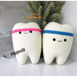 ĐỒ CHƠI SQUISHY HÌNH CÁI RĂNG