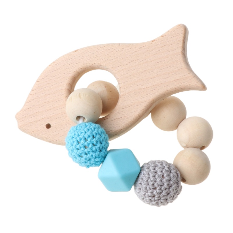 Set 3 Yếm Cotton Hình Tam Giác Có Núm Ti Giả Cho Bé Ngậm Mọc Răng