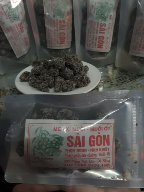 Me đường xí muội muối ớt Sài Gòn