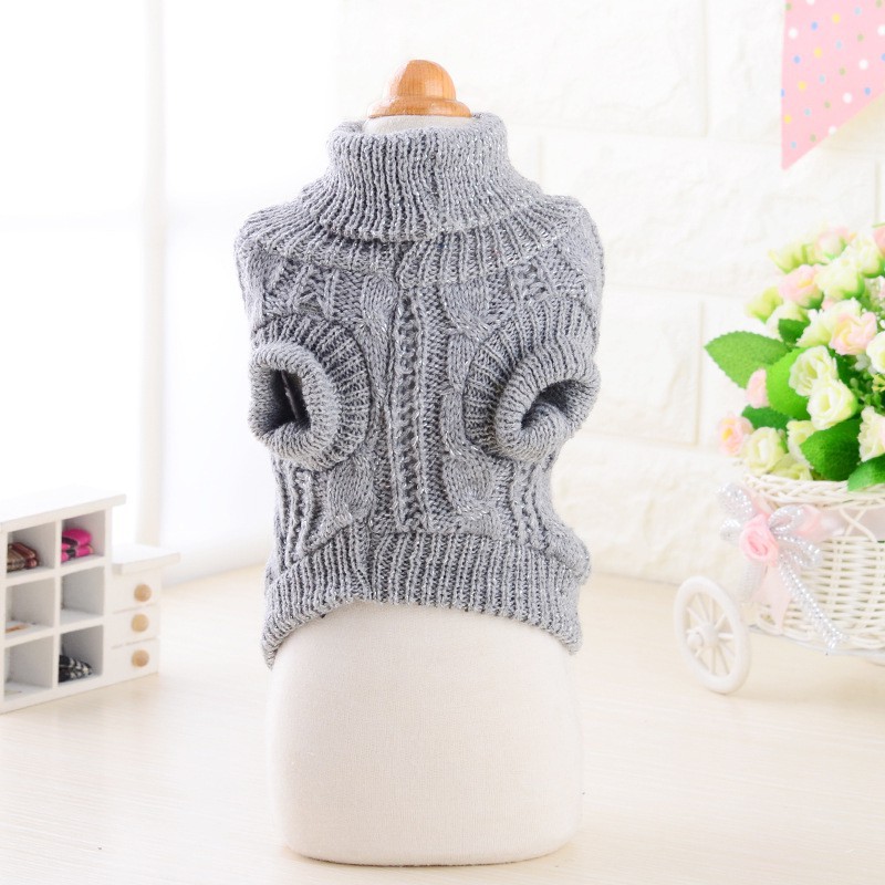 Áo len giữ ấm một size dành áo cho thú cưng